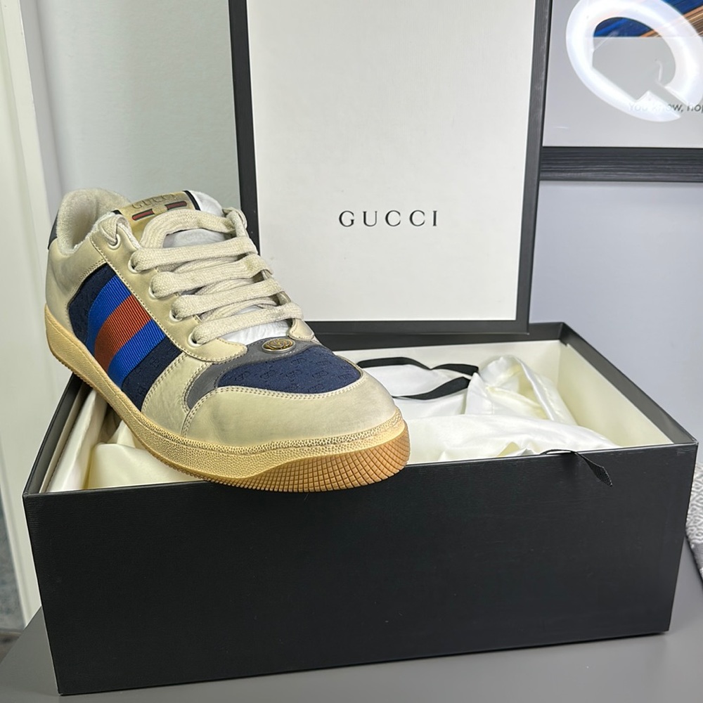 AUTHENTIC NEW Gucci Mens Mini GG Street Shoes